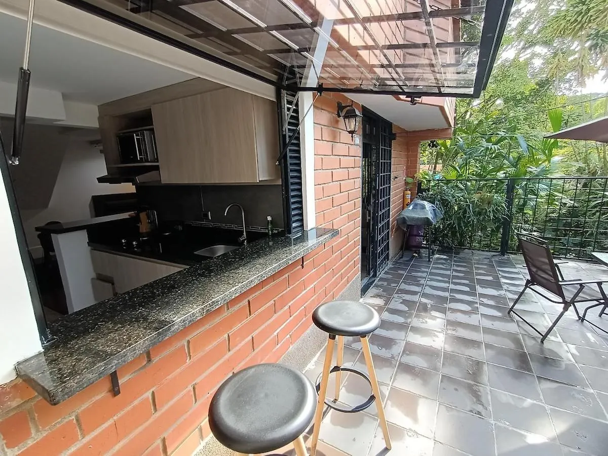Apartmán Apartamento Campestre Loft Con Jacuzzi En San Lucas, El Poblado Medellín Kolumbie